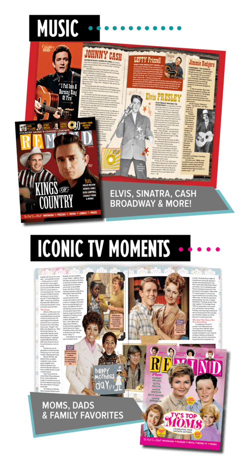 Inside ReMIND Magazine, Music and TV moments