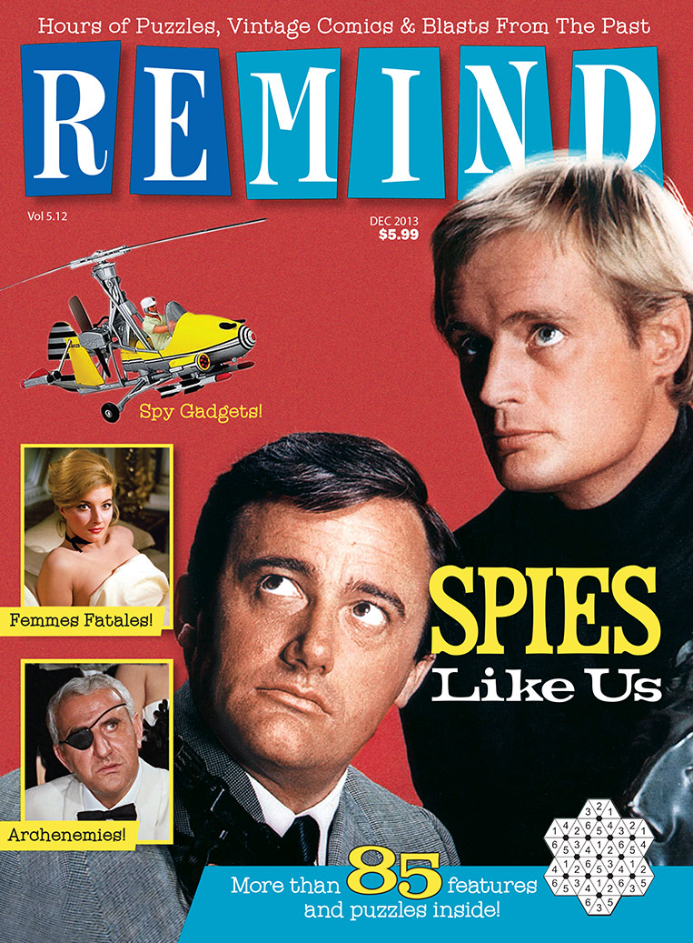 Spies December 2013 ReMIND Magazine Hours of puzzles, vintage Spies December 2013 ReMIND Magazine Hours of puzzles, vintage