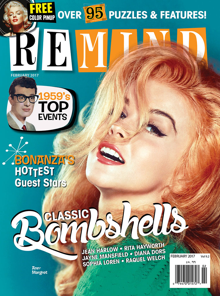 Bombshells February 2017 ReMIND Magazine Hours of puzzles