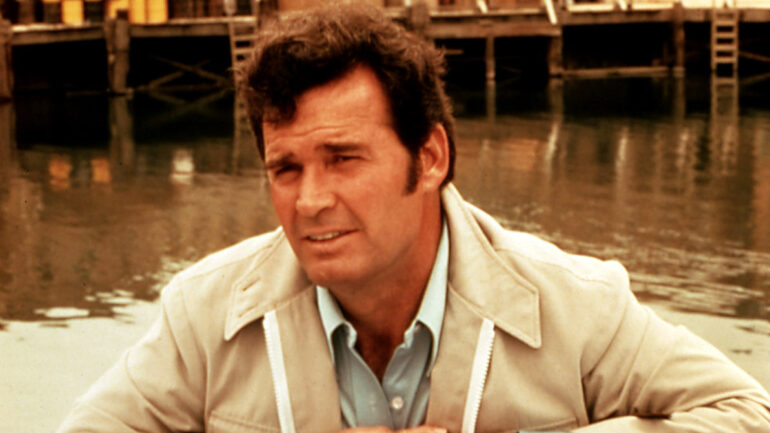 ROCKFORD FILES, James Garner, 1974-1980, harbor