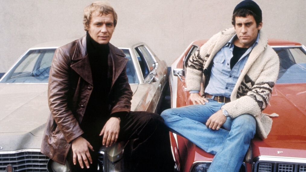 STARSKY AND HUTCH, from left, David Soul, Paul Michael Glaser, 1975-79