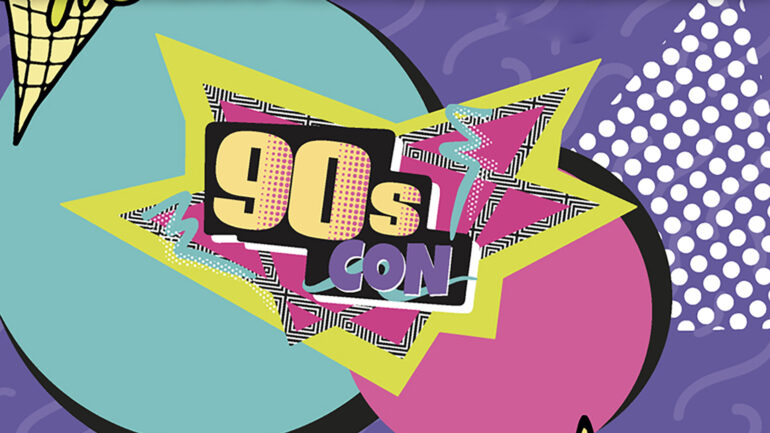 '90s Con Logo