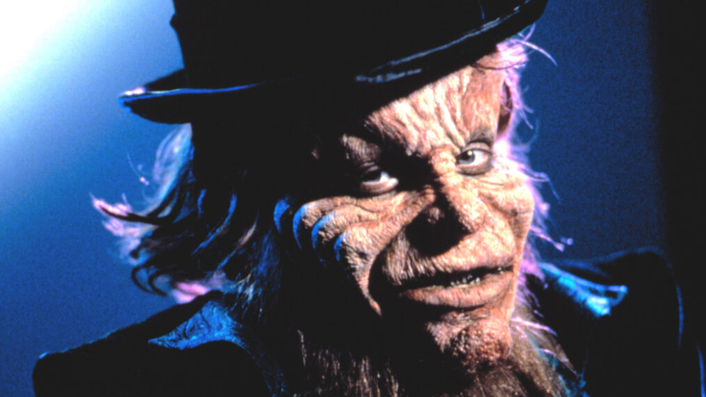 Warwick Davis as the title monster in 1993's Leprechaun