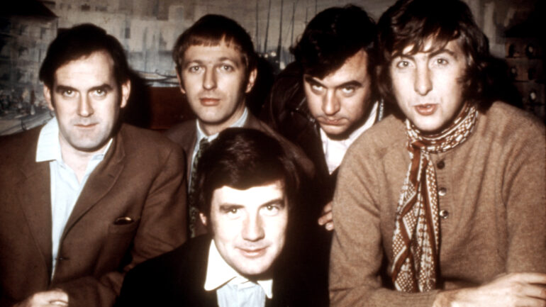 MONTY PYTHON'S FLYING CIRCUS, John Cleese, Michael Palin, Graham Chapman, Terry Jones, Eric Idle, circa Season 1, 1969-1974.