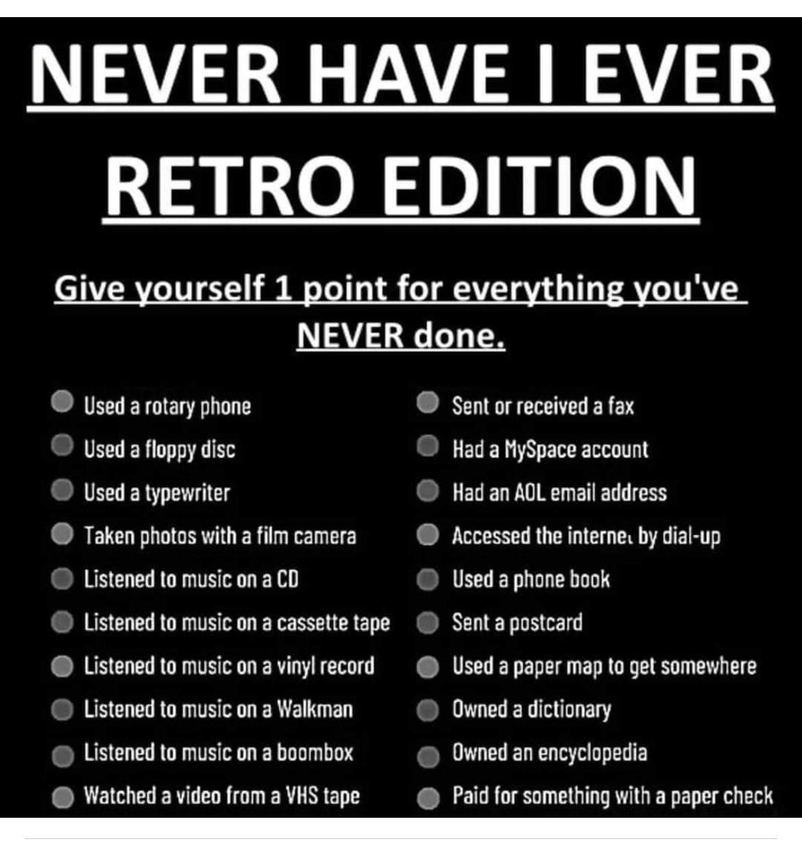 photo list of Never Have I Ever: Retro Edition