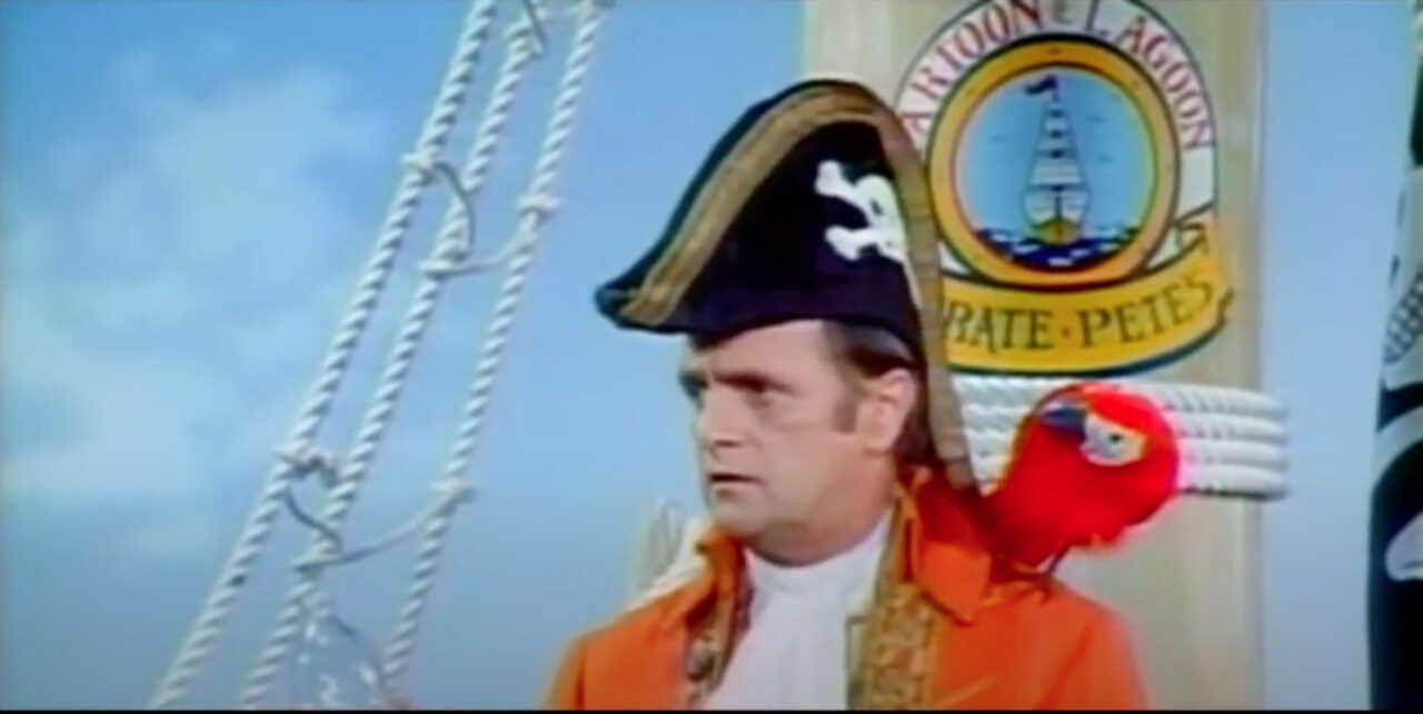 Bob Newhart in the "Pirate Pete" episode of <i>Newhart</i> (1985)
