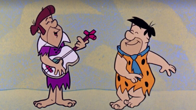 The Flintstones The Twitch Fred Flintstone Rock Roll 1962