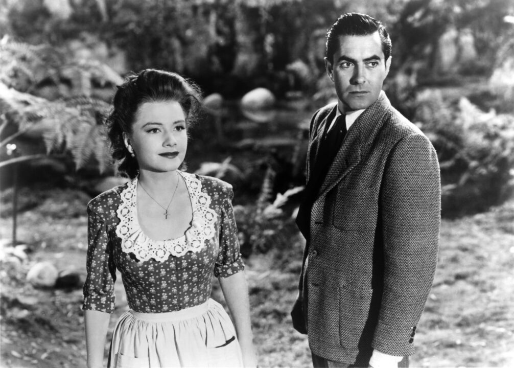 Anne Baxter and Tyrone Power in <i>The Luck of the Irish</i> (1948)