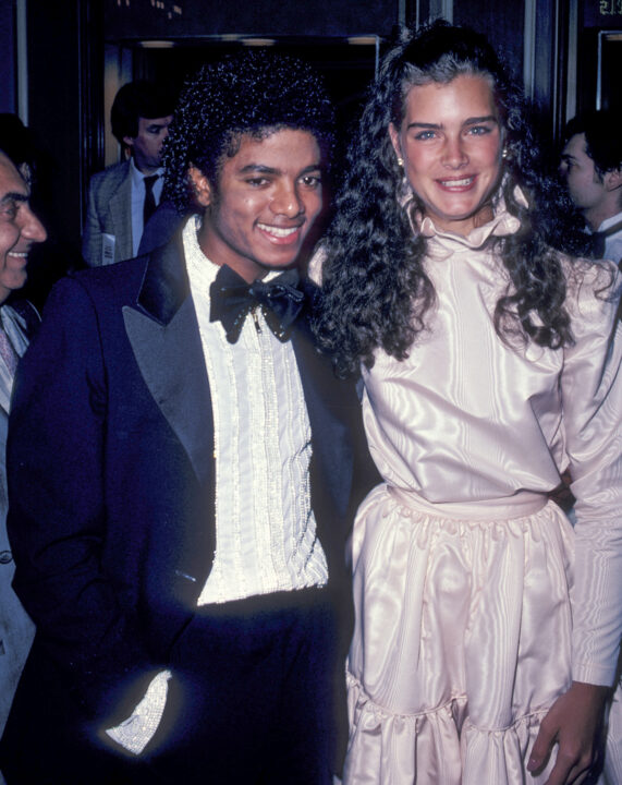 Michael Jackson and Brooke Shields (Photo by Ron Galella/Ron Galella Collection via Getty Images)