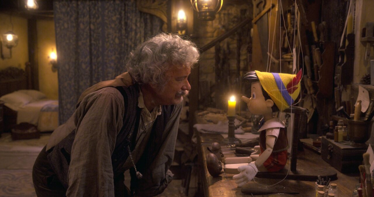 PINOCCHIO, Tom Hanks as Geppetto, 2022
