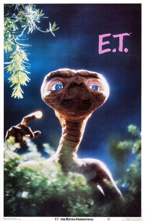 E.T., (aka E.T. THE EXTRA-TERRESTRIAL), ad art, E.T., 1982