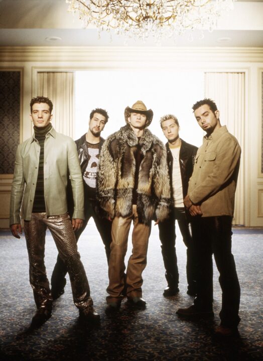 NSync, from left: J.C. Chasez, Joey Fatone, Justin Timberlake, Lance Bass, Chris Kirkpatrick, circa 2000