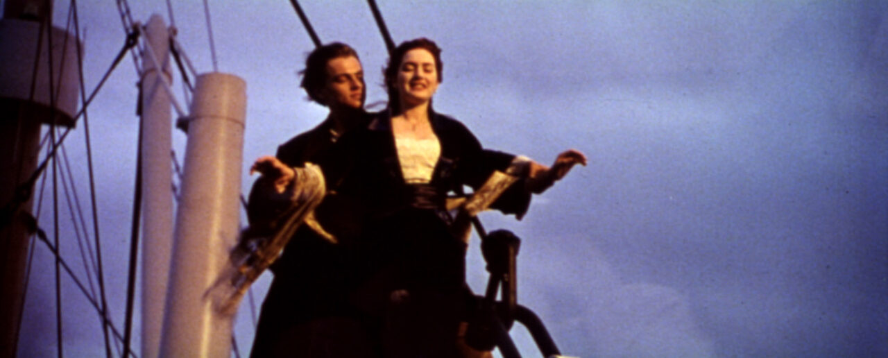 TITANIC, Leonardo Dicaprio, Kate Winslet, 1997