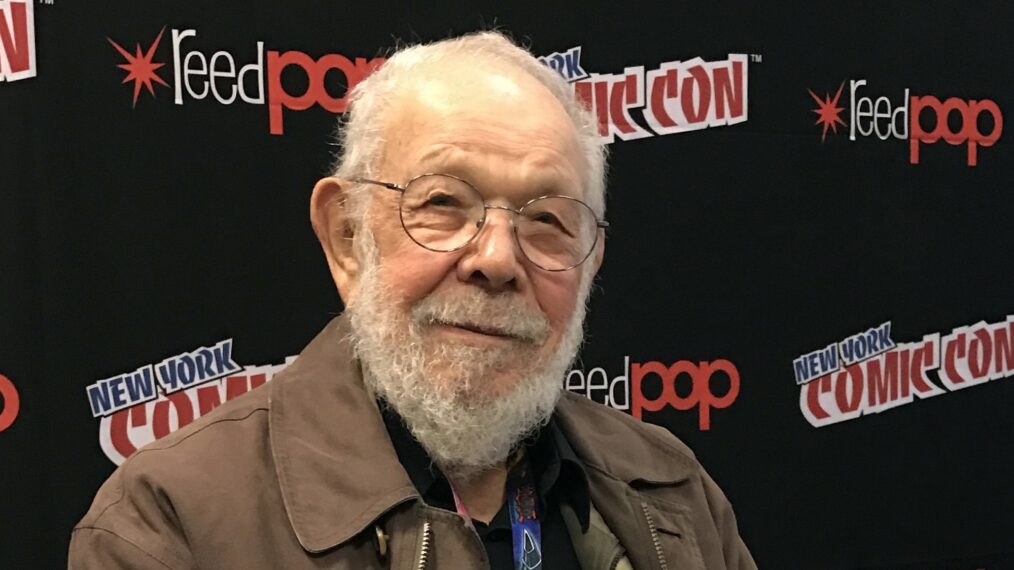More details Cartoonist Al Jaffee following a discussion panel dedicated to Trump magazine on Sunday, October 9, 2016 at the Jacob K. Javits Convention Center in Manhattan, Day 4 of the 2016 New York Comic Con. This photo was created by Luigi Novi