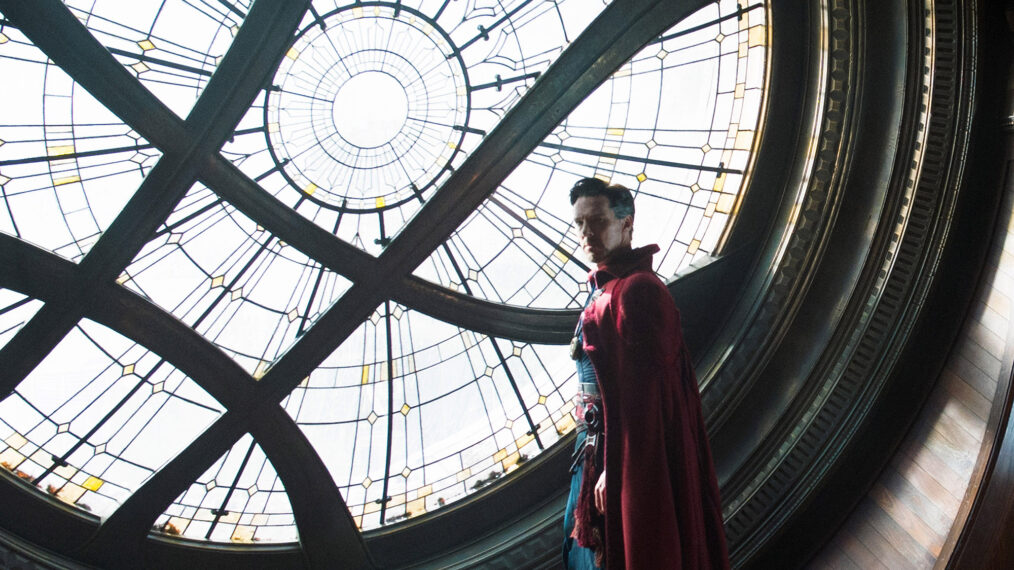 Benedict Cumberbatch as Stephen Strange in the 2016 Marvel Cinematic Universe film 