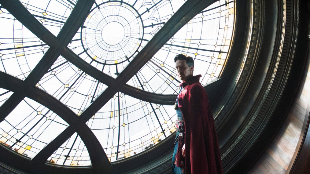 Benedict Cumberbatch as Stephen Strange in the 2016 Marvel Cinematic Universe film