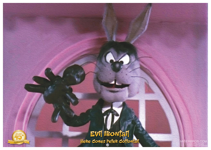 "Here Comes Peter Cottontail" IRON TAIL voiced by Vincent Price 