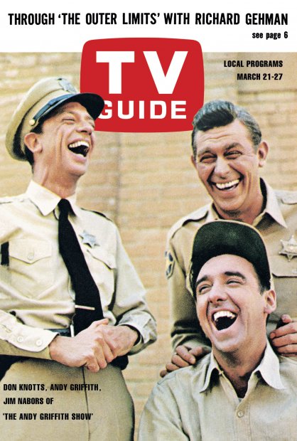 TV Guide Magazine March 21 1964 Don Knotts Andy Griffith