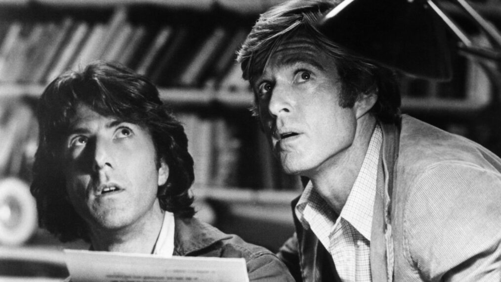 ALL THE PRESIDENT'S MEN, Dustin Hoffman, Robert Redford, 1976