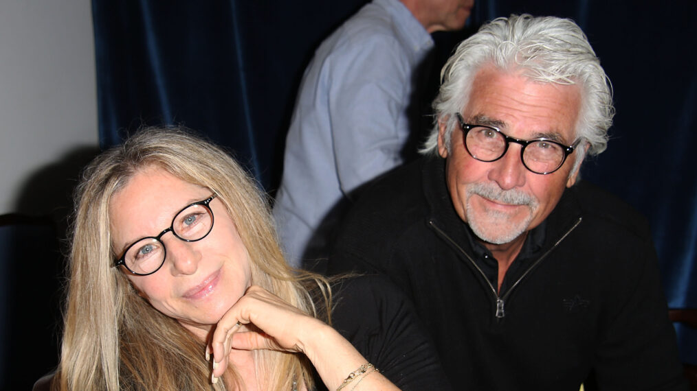 EAST HAMPTON, NY - JULY 06: Barbra Streisand and James Brolin attend the