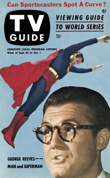 TV Guide Magazine, George Reeves, Adventures of Superman