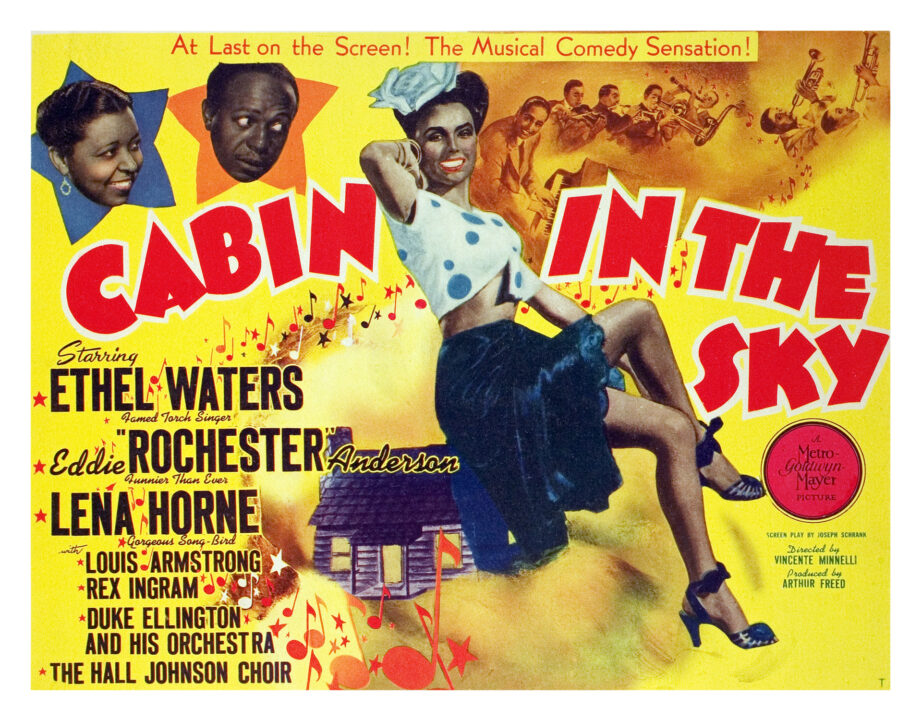 CABIN IN THE SKY, Ethel Waters, Eddie (Rochester) Anderson, Lena Horne, 1943.