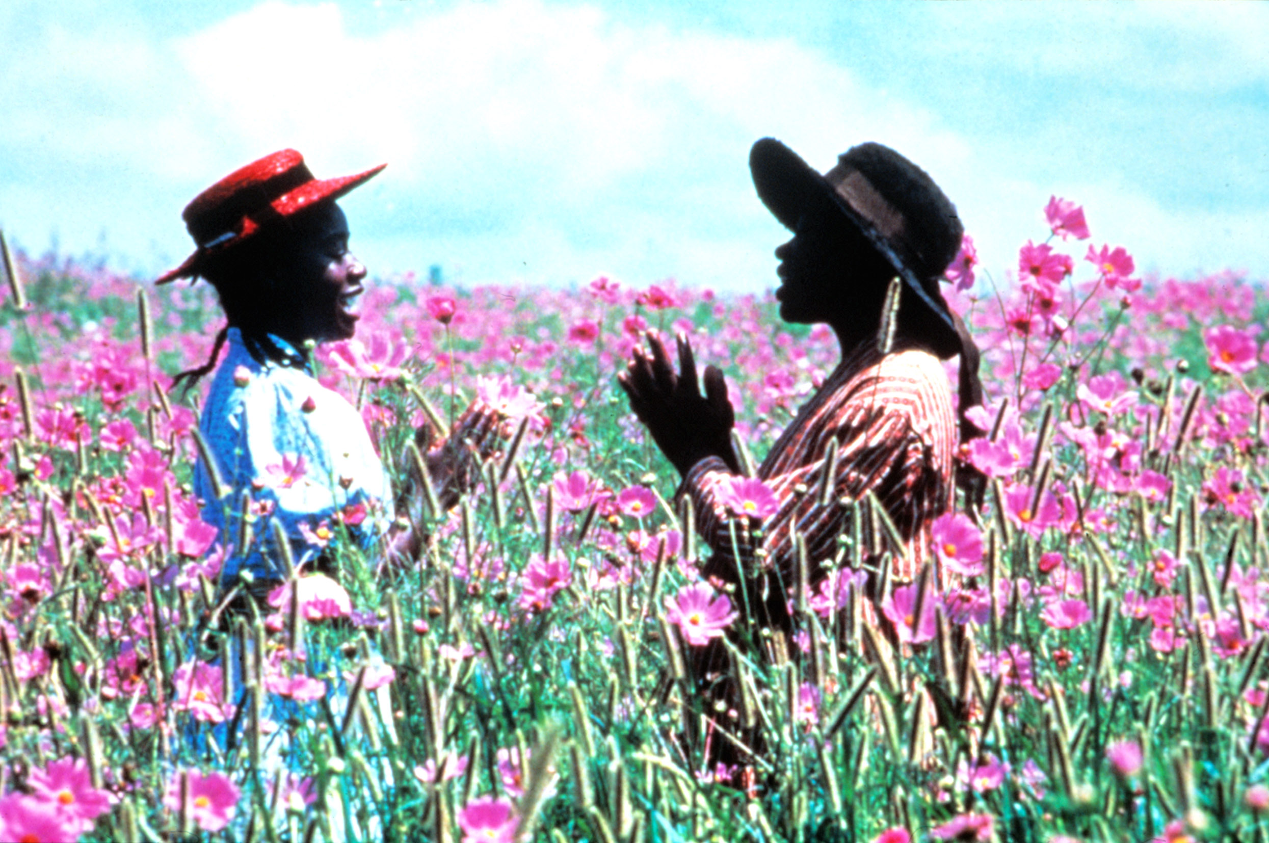 THE COLOR PURPLE, Akosua Busia, Desreta Jackson, 1985.