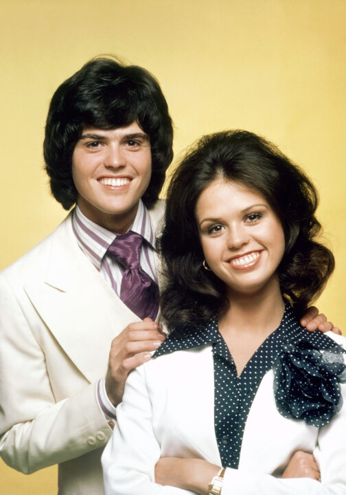 DONNY AND MARIE, from left: Donny Osmond, Marie Osmond, 1976-79.