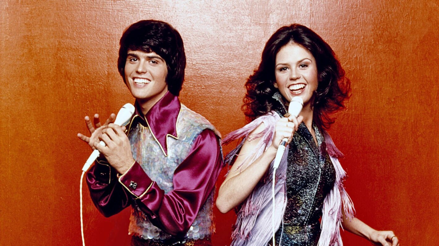 Favorite 70s Idols Brother & Sister Duo Donny & Marie Sparkled in the