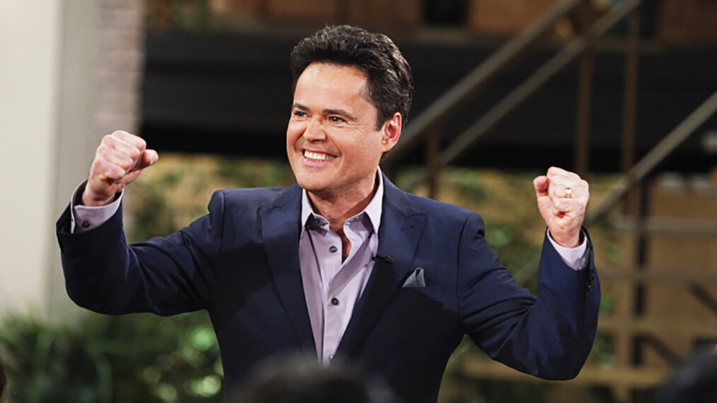 THE TALK, guest co-host Donny Osmond