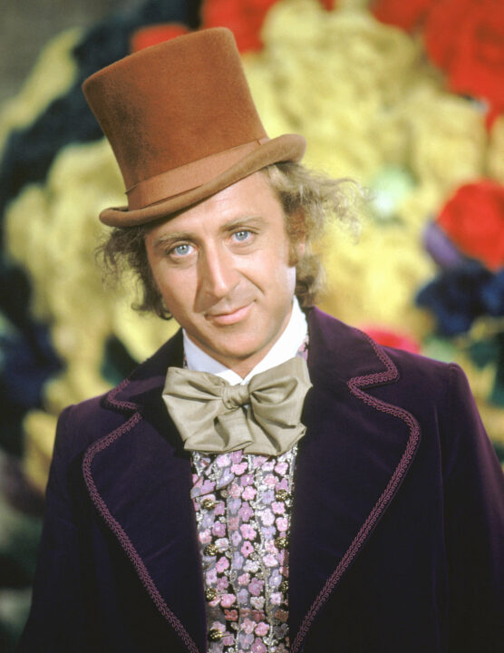 WILLY WONKA AND THE CHOCOLATE FACTORY, Gene Wilder, 1971.