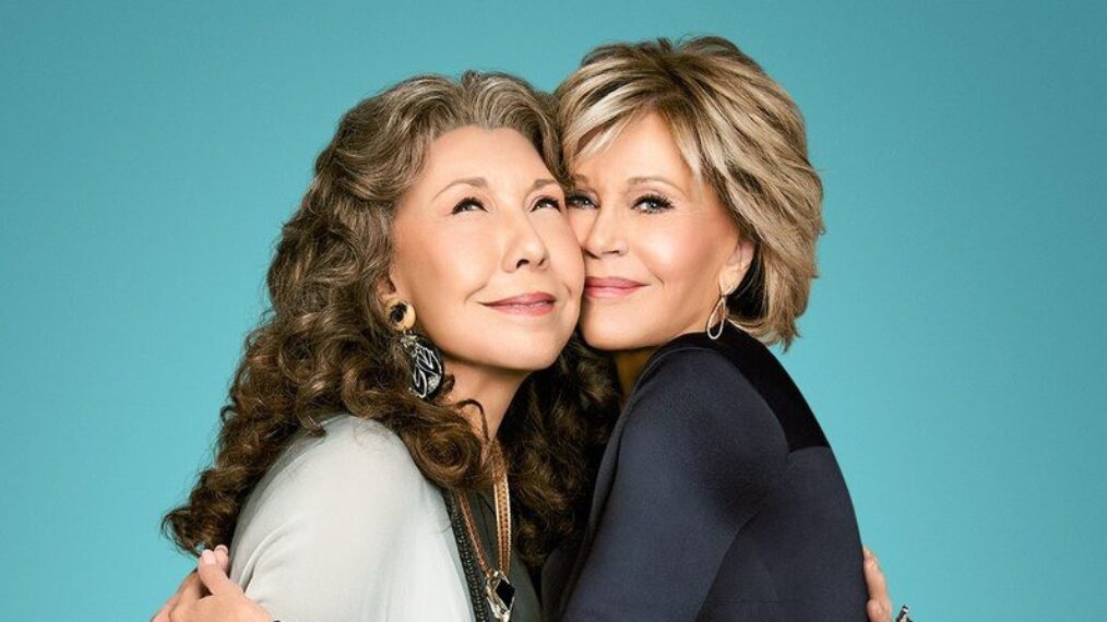 GRACE AND FRANKIE, poster, from left: Lily Tomlin, Jane Fonda, (Season 6, aired Jan. 15, 2020). photo: