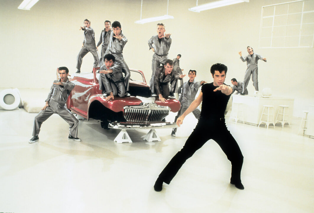 GREASE, John Travolta (front), 1978