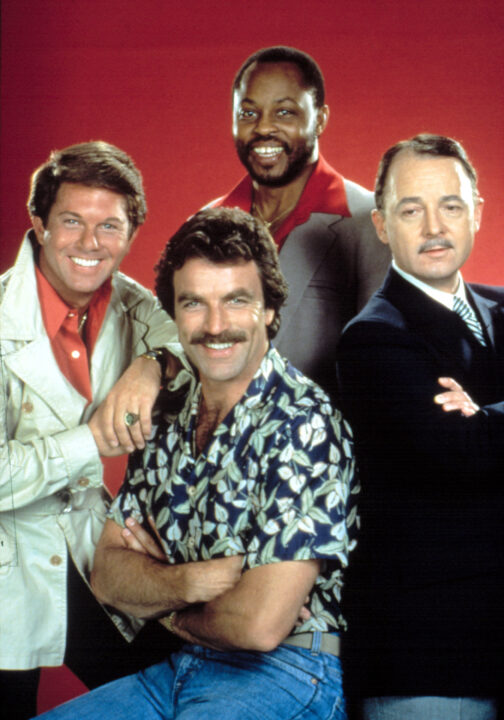 MAGNUM P.I., Larry Manetti, Tom Selleck, Roger E. Mosley , John Hillerman, 1980-88.