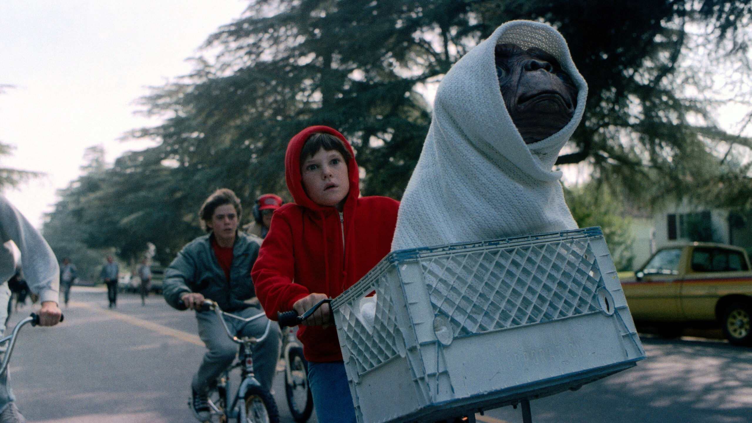 E.T., (aka E.T. THE EXTRA-TERRESTRIAL), C. Thomas Howell, Henry Thomas, E.T., 1982, 