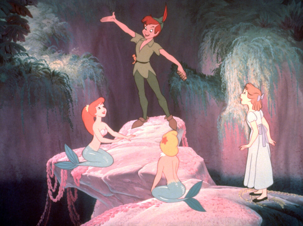 PETER PAN, Peter Pan (top), Wendy Darling (right), 1953