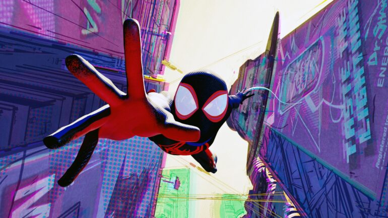 SPIDER-MAN: ACROSS THE SPIDER-VERSE, (aka SPIDER-MAN: ACROSS THE SPIDER-VERSE PART ONE), Spider-Man/Miles Morales (voice: Shameik Moore), 2023.