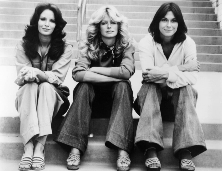 CHARLIE'S ANGELS screenshot, Jaclyn Smith, Farrah Fawcett, Kate Jackson, 1976-1981