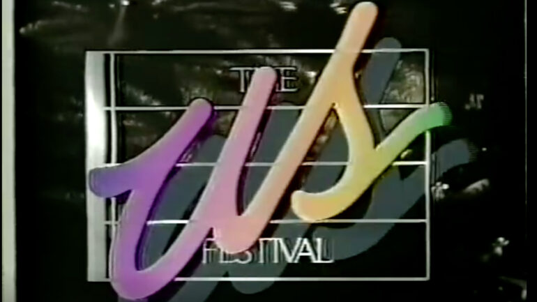 logo from the 1983 US Festival, a three-day music event