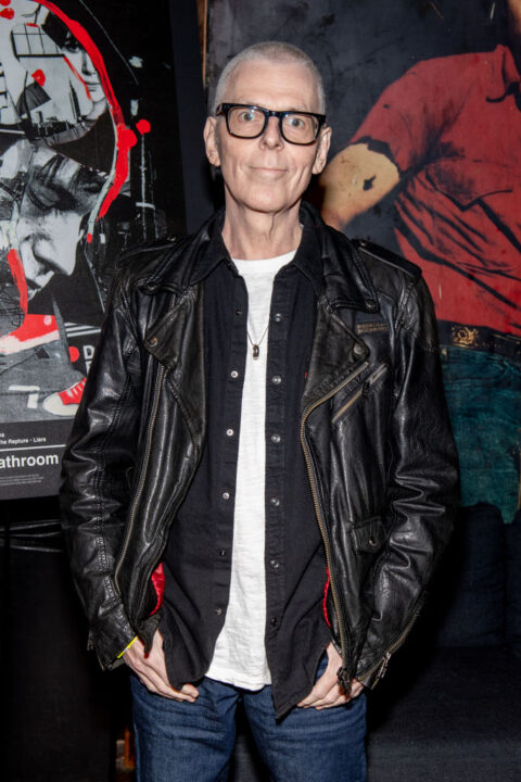 NEW YORK, NEW YORK - OCTOBER 30: Andy Rourke of The Smiths attends the "Meet Me In The Bathroom" New York premiere at Webster Hall on October 30, 2022 in New York City