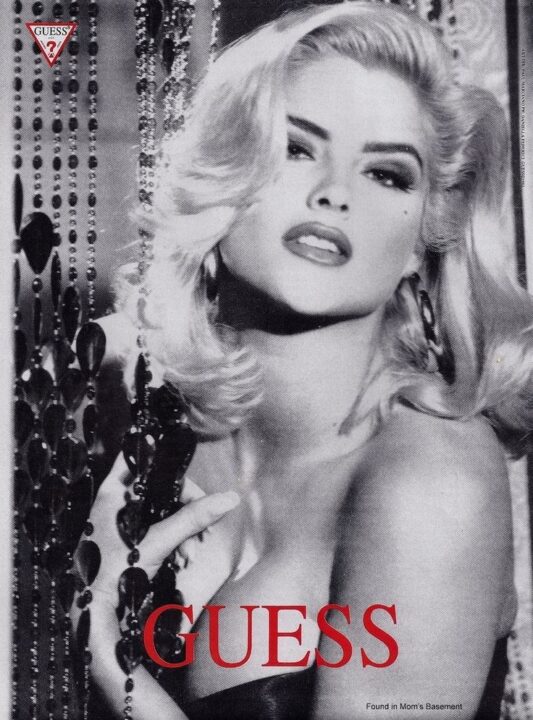 Anna Nicole Smith Guess Ad