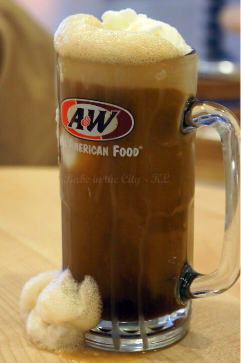 A&W root beer float