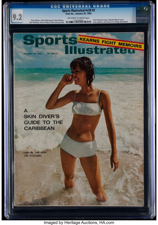 1st Swimsuit Cover Sports Illustrate, Babette