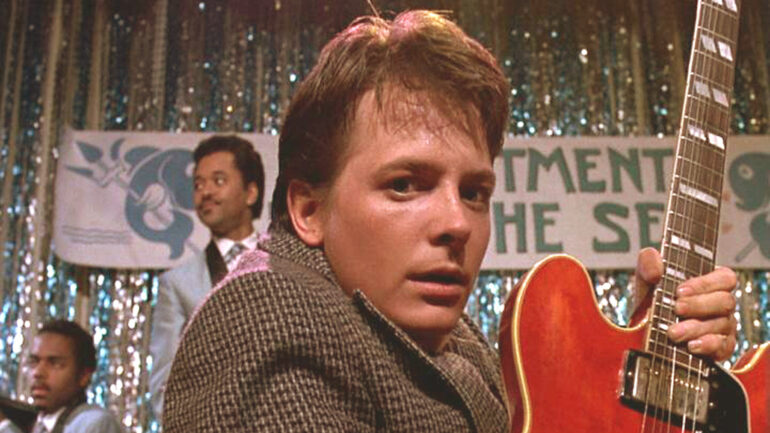 BACK TO THE FUTURE, Michael J. Fox, 1985,