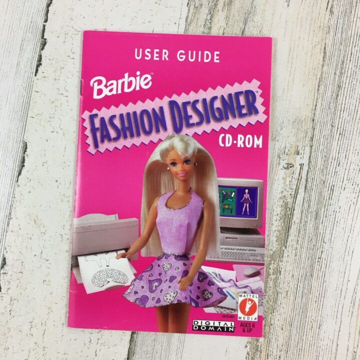 Barbie Fashion Designer video game