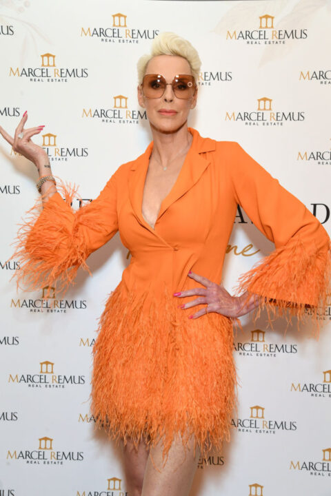 BEVERLY HILLS, CALIFORNIA - MARCH 08: Brigitte Nielsen attends Remus Pre Award Tea Time at The Beverly Hills Hotel on March 08, 2023 in Beverly Hills, California