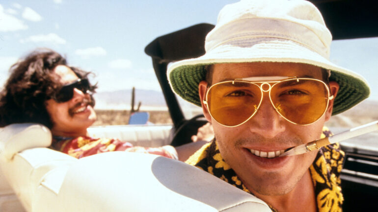 FEAR AND LOATHING IN LAS VEGAS, Benicio Del Toro, Johnny Depp, 1998