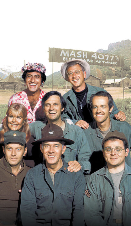 MASH, Larry Linville, Loretta Swit, Jamie Farr, Alan Alda, Harry Morgan, William Christopher, Mike Farrell, Gary Burghoff, Season 4. 1972-1983. 
