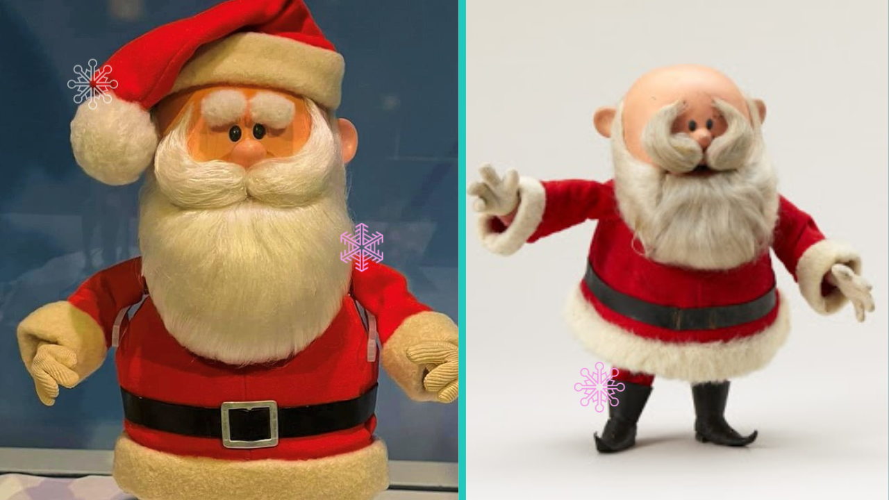 Rankin/Bass Santa puppets