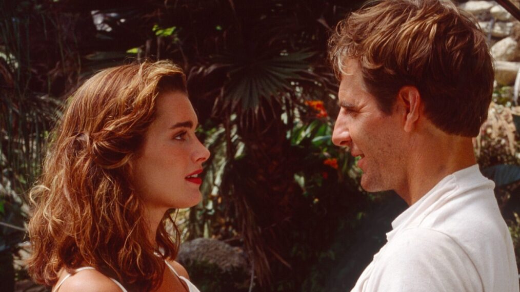 QUANTUM LEAP, from left: Brooke Shields, Scott Bakula, 'Leaping of the Shrew - September 27, 1956', (Season 5, ep. 3. aired September 29, 1992), 1989-1993.